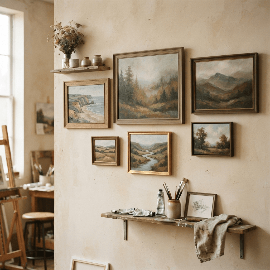 Handmade bespoke art showcase